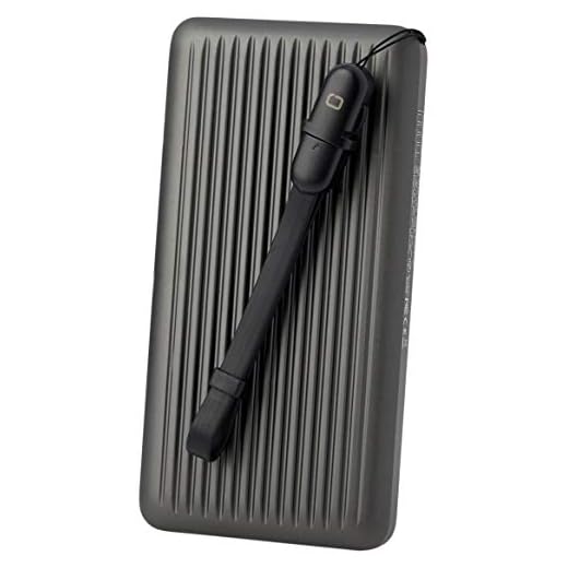 Omars - Batería Externa de 10000 mAh con 2 Salidas de Carga rápida, 9 V, 2 A, USB A y PD USB-C para teléfono móvil, iPhone, Samsung, Glasy