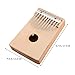 NEVERYOUYU 10 Keys Kalimba Thumb Piano with Paint, Paintbrush and Palette, Thumb Piano Diy Kit, Make Your Own Piano, Kalimba Diy Kit Parts for Kids, Teens, Adults Crafting