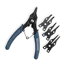 Retaining Ring Plier, Convertible, 4 pcs.