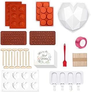 Luvan Heart Silicone Chocolate Mold Set (Mold-2)