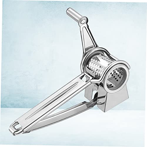 Rallador giratorio de acero inoxidable con manivela miniatura 4