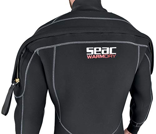 Seac Men's Warmdry 4Mm Neoprene Dry Suit, Black, Xx-Large Plus (Model: 0060001009141A) #TOP6