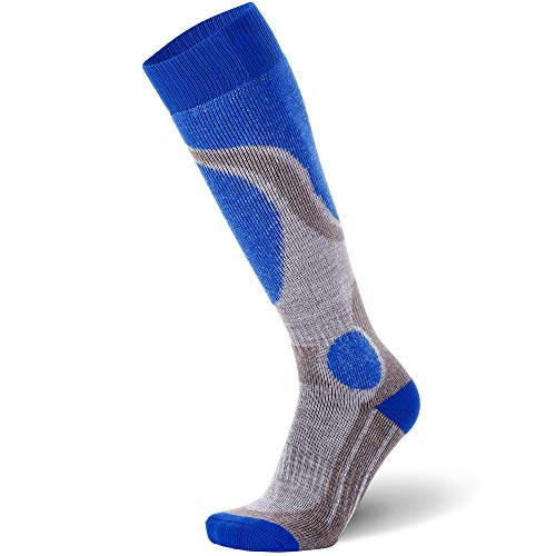 image for Pure Athlete Elite Wool Ski Socks - Lightweight Merino Wool Thermal Wa