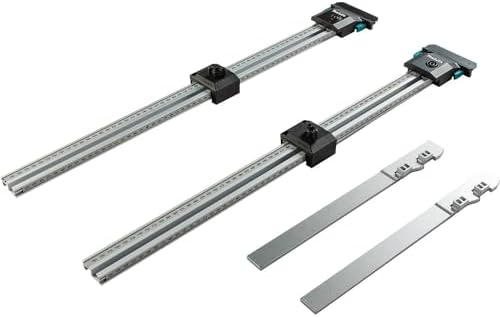 Système De Guidage Parallèle Relevable Pour Scie Circulaire Sur Table - Hauteur Réglable Jusqu'à 115 Mm - Pour Travail Du Bois Précis