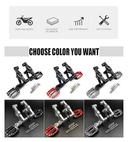 Support Pliant Repose-Pieds X-ADV 750 Aluminium Silver Titanium