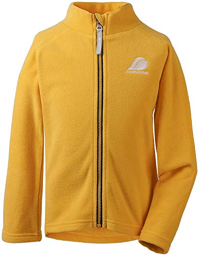 Preisvergleich Produktbild Didriksons 1913 Unisex Fleecejacke Monte mit Stehkragen Oat Yellow, 120