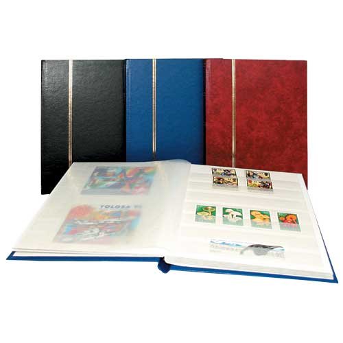 Livre à insérer pour Timbres SAFE 141-5 noir au format compact de 170 x 225 mm
