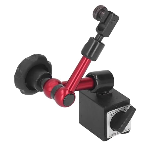 Uadme Support Comparateur Magnetique, Mini Base Magnétique Flexible, pour Usinage et Mesure de Précision