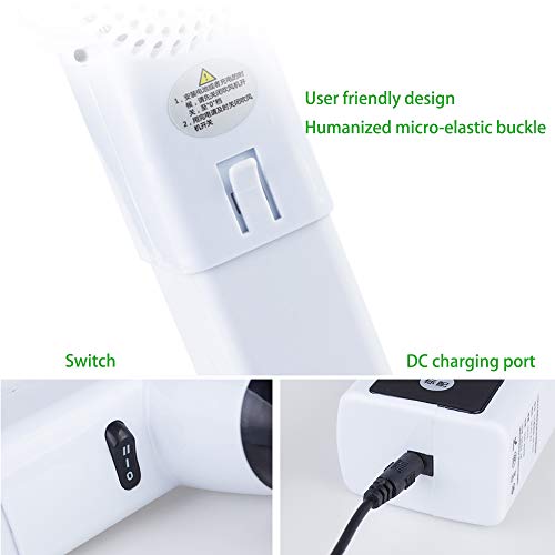 Portable Wireless Charging Hair Dryer Hot Wind And Cold Wind Blower Usb Charging Suitable For Home Travel Outdoor Swimming Painting Pet Hair Tools Cordless Plastic Hair Blower… #TOP4