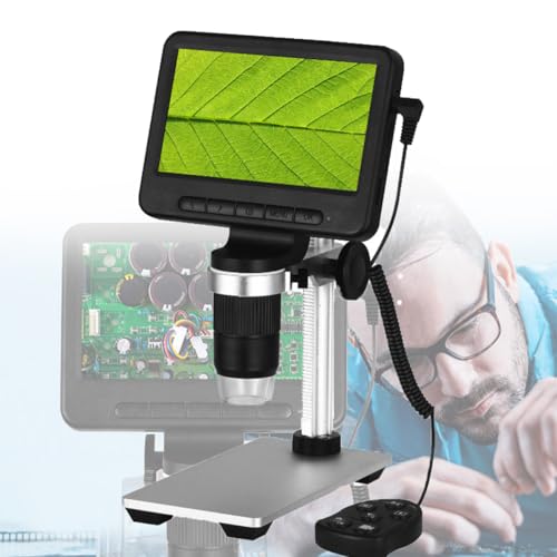 Microscope numérique 5 pouces IPS avec enregistrement photo vidéo