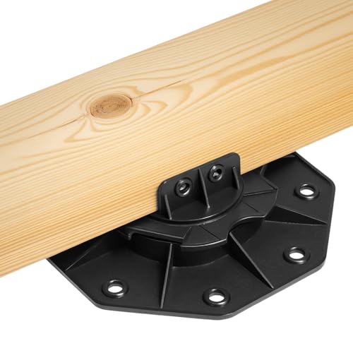 Supports réglables 18-30 mm QWORK plots lambourdes dalles de terrasse - 3