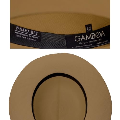 Image of Gamboa Sun Protection UV UPF50+ Original Panama Hat for Men Women Straw Hats Sombrero Hombre Mujer para Sol