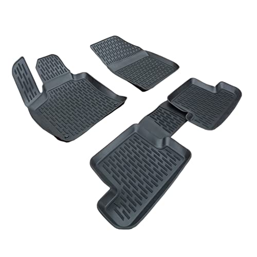 SET Alfombrillas Goma 3D Peugeot 308 1 Kombi 2007-2013 7 Plazas Con