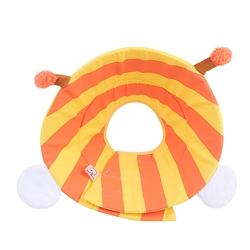 Abaodam Bee Style Bite Dog Elizabethan Collar Pet Positioning Collar for Dogs Soft Washable XL