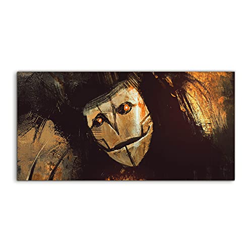 Image sur verre 140x70cm pour habiller un grand mur vide avec un portrait fantasy