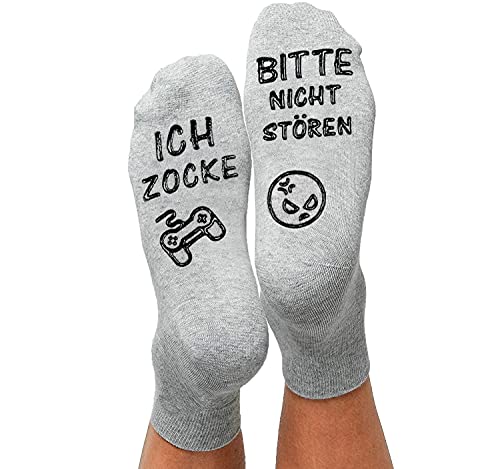 Gaming Socken Für Jungen 6-8 Jahre - Lustige Geschenke Mit Grußkarte