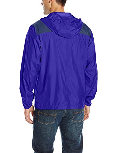 Image of Columbia Hood Polyester Regular Fit Mens Active Wear Jacket (S22-KM3972-011-P)