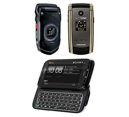 Unlimited Cellular 3 Pack - Multi Color Toy Phone for Kids/Dummy Cell Phone for Kids