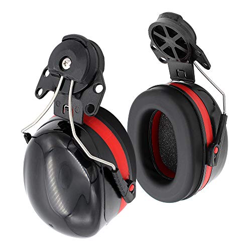 Buwico Helmet Earmuffs, Noise Cancelling Hard Hat Ear Defenders - Hearing Protection for Work