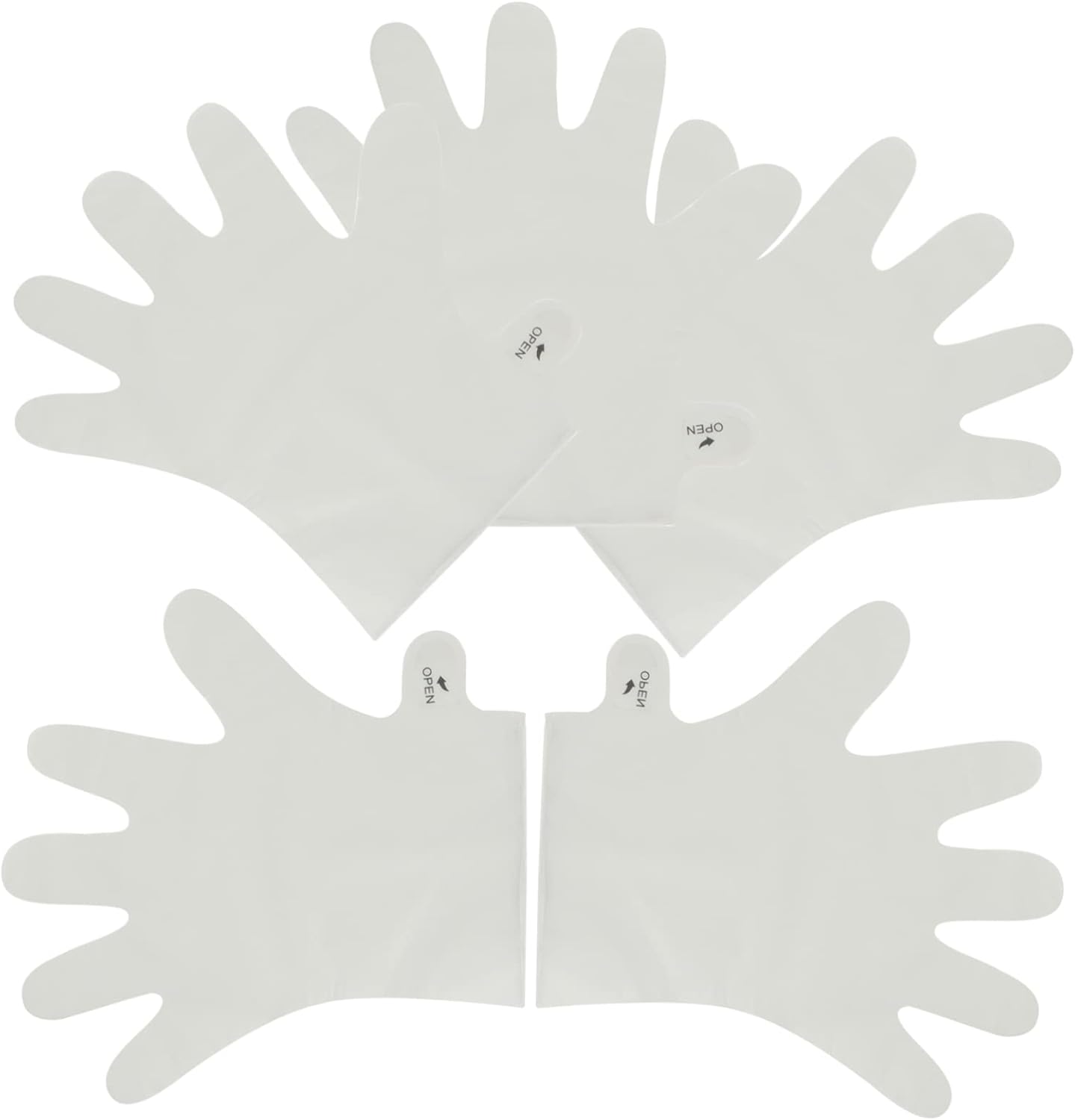 Mipcase 5pcs Handpe+Pp Non-Woven Fabric Care