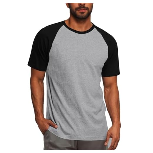 Generic Tshirt Homme Manches Courtes Tee Shirt Doux T-Shirt Été Décontracté Teeshirt Couleur Unie Confortable Tee-Shirt Quotidien Outdoor Vetement Col Rond Ensemble Blitzangebote Gris L