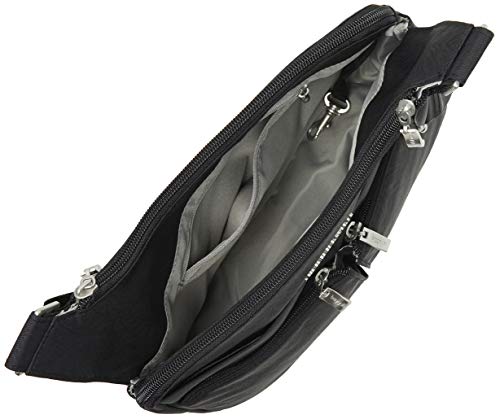 Image of Baggallini Crossbody Travel Bag 11x8.5 Lightweight Water-resistant Nylon Handbag