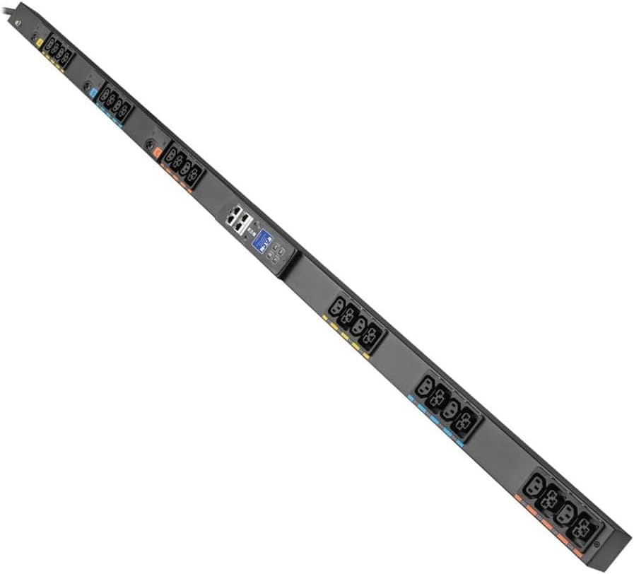 EATON Managed G4 Rack PDU, 0U, 39U, L6-30 Input, 10FT Cord, 5.8KW, 32A, 208V, 24