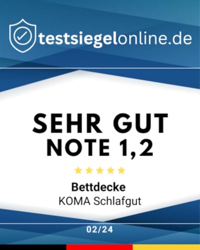 KOMA schlafgut Kapok Kopfkissen Classic, vegan, nachhaltig, Bio Premium Qualität Made in Germany aus Kapokfasern, Allergiker geeignet, atmungsaktiv (80 x 80 cm)