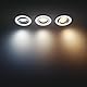 Philips Hue Milliskin White Ambiance Einbauspot, Weiß, (400lm / 70mm), 3er Pack, warm- bis kaltweißes Licht, steuerbar via App, kompatibel mit Amazon Alexa (Echo, Echo Dot), neue Generation