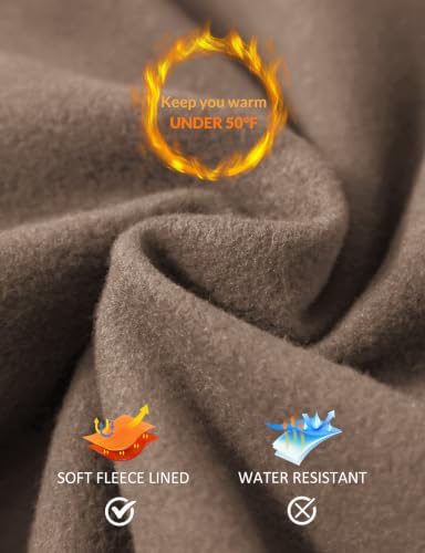Image of baleaf Women's Fleece Lined Leggings, High Waisted | Thermal Warm Winter Tights, Thick Yoga Pants, Cold Weather, with Pockets