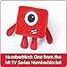 hand2mind Numberblocks One Plush, Plush Figure Toys, Numbers for Toddlers, Preschool Math Learning Toy, Stuffed Animal, Small Plushies, Soft Blocks, Counting Cubes, Stuffies for Kids, Birthday Gifts