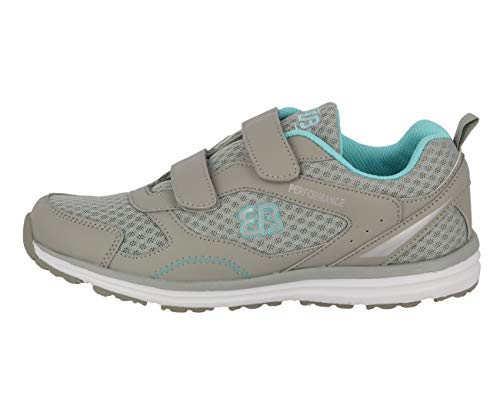Brütting Damen Performance V Fitnessschuhe, Grau Türkis, 40 EU
