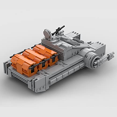 SURD Technik Raumschiff Modellbausatz, Sci-fi Hovertank TX-225 GAVw Occupier Interstellarer Panzer Modell, MOC-87839… – Bild 4