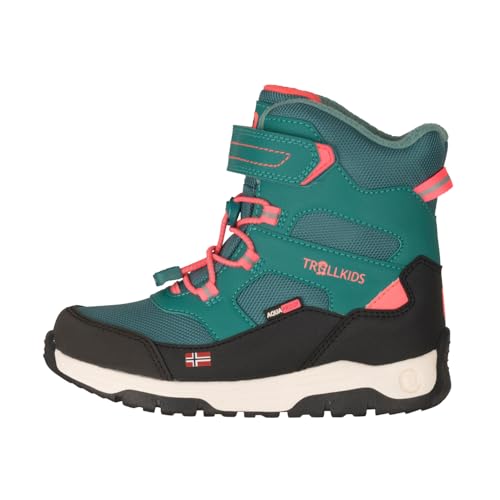 Trollkids Botas de invierno para niños Lofoten Pro, Dusty Teal, 38 EU