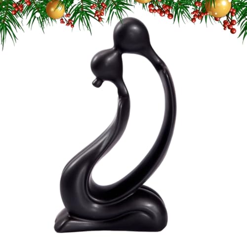 Décoration de nouvelle maison moderne avec la figurine d'amoureux en céramique Gatuida