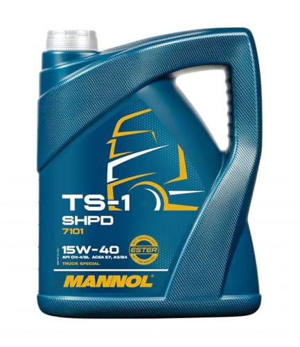 MANNOL TS-1 shpd 15 W de 40 API ch de 4/CG 4/CF-4/SL W-40, 5 l