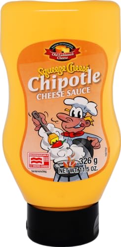 Old Fashioned Foods Chipotle Squeeze Cheese, microwaveable, Chipotle Käsesauce, 326g
