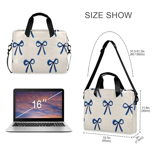 Maletín para laptop ALAZA 13-15.6 pulg con correa miniatura 4