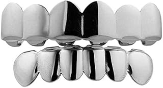 NIV'S BLING | 18k Yellow, Silver, and Rose Gold-Plated Stainless Steel 6 Teeth