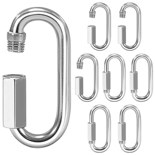 Set Di Moschettoni In Acciaio Inox 304