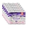Softesse Toilet Paper 72 Rolls, 3 Ply Toilet Rolls Bulk Buy, Luxuriously Soft, Gentle and Hypoallergenic Sustainable Toilet Rolls - Quilted Toilet Roll for Your Family - Dermatologically Tested (72)