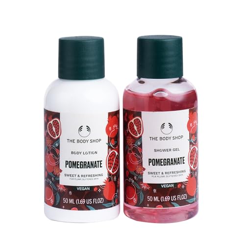 Image of The Body Shop Pomegranate Shower Gel & Body Lotion Gift Set