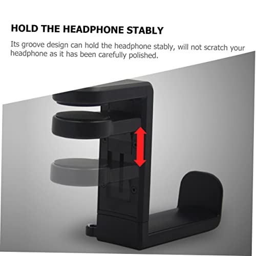 UKCOCO 3 Pçs Suporte De Fone De Ouvido Ajustável Suporte Para Computador Suporte Para Fone De Ouvido