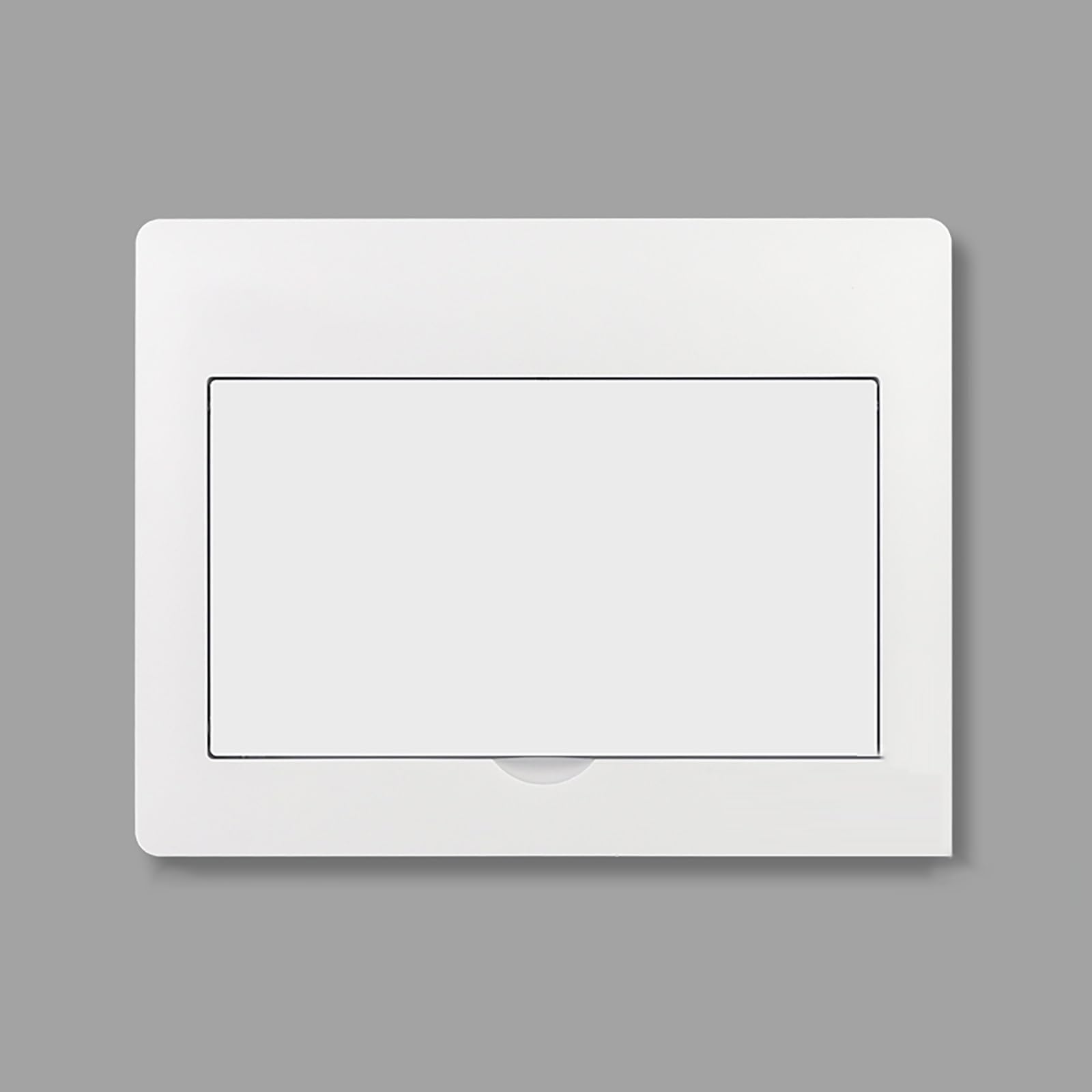 Coffret De Distribution Électrique Encastré 10/13/16 Voies Avec Protection Différentielle Intégrée, Couvercle À Charnière En D Silencieux Et Rail DIN Double Rangée Intégré(White,10 way(268 * 210mm))