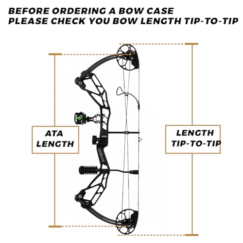 Lwano Compound Bow Case - Archery Soft Bow Bag With Arrow Pocket And Backpack Straps thumb #6