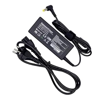 Fonte Carregador Para Notebook Acer Aspire 3 A315-51 A315-53 A315-56 19v 3,42A 65W Plug 5.5x1.7mm Pino Grosso Bivolt com Cabo de Força