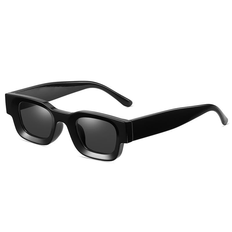 Large Square Concave Sunglasses –Punk Fashion Eyewear-image-23