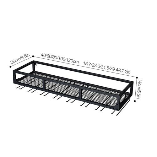 Support de rangement multifonctionnel pour vin et verres, structure métal premium - 6