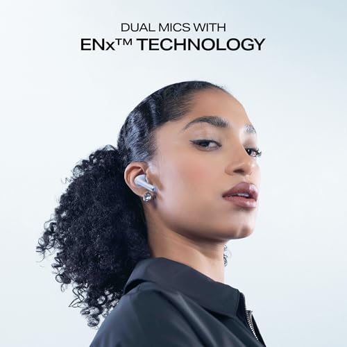 Image of Boat Airdopes 213, 50H Battery, ENx Tech, Beast Mode, ASAP Charge, Bluetooth Earbuds, TWS Ear Buds Wireless Earphones with mic (Berry Blue)