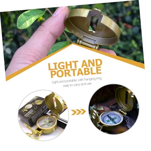Brújula pequeña portátil para camping DOITOOL miniatura 7